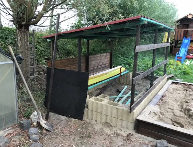 Meerschweinchenstall auf dem Schmeddershof