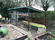 Meerschweinchenstall auf dem Schmeddershof