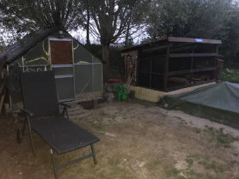 Meerschweinchenstall auf dem Schmeddershof